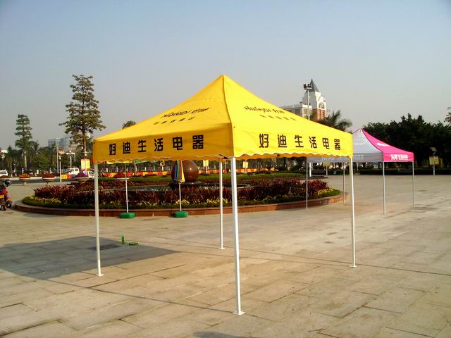 廣告帳篷印刷單色標志和彩色標志價格相差多少？