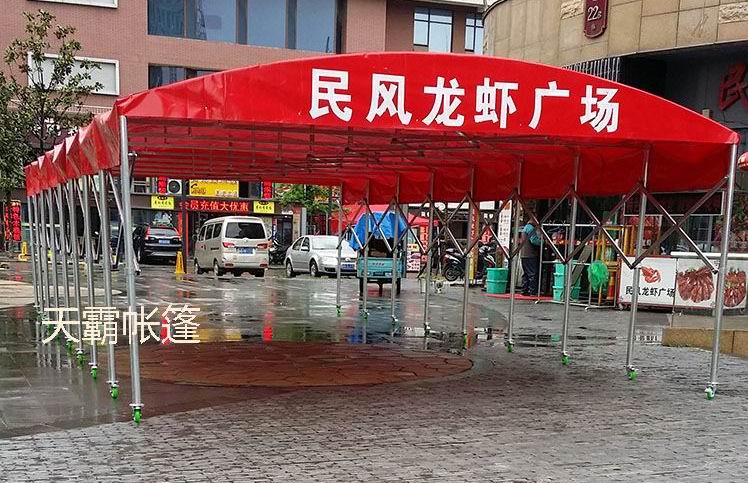 天霸一直堅持：好的推拉篷用料要好，打造耐用推拉篷